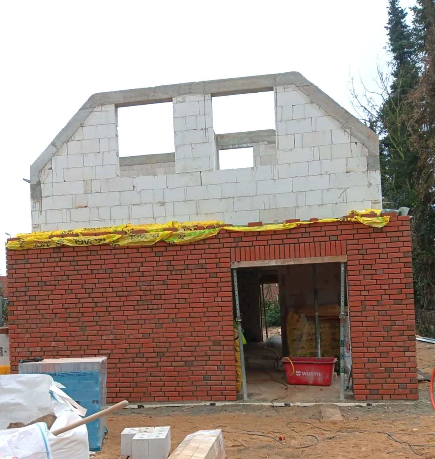 GMR - Bau - Rohbau, Verblendarbeiten, Sichtmauerwerk - Rohbau-Projektstandort