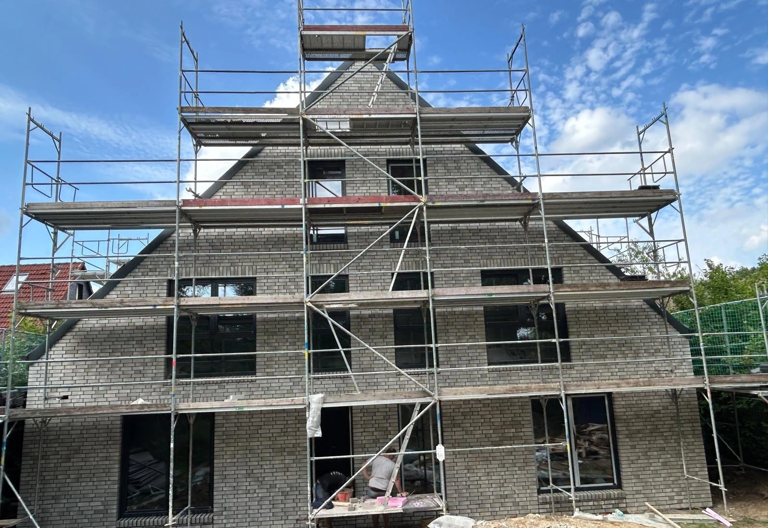 GMR - Bau - Rohbau, Verblendarbeiten, Sichtmauerwerk - Verblendarbeit Projektstandort